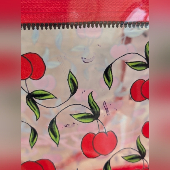 NWT Ed Hardy Red Cherry Print Tote Bag - Picture 9 of 10